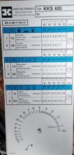 Kaltkreissäge Kaltenbach KKS 400 Typenschild, Platte, maschinenschild, Säge