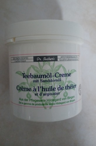 Sachers teebaumöl creme - dr.,