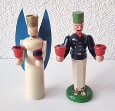 Altes Paar Leuchter - Engel &