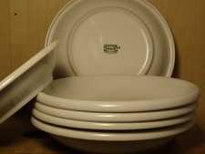 6 x IKEA RONDO Salatteller Suppenteller Schüssel weiß Ø 19 cm H 3,5 cm