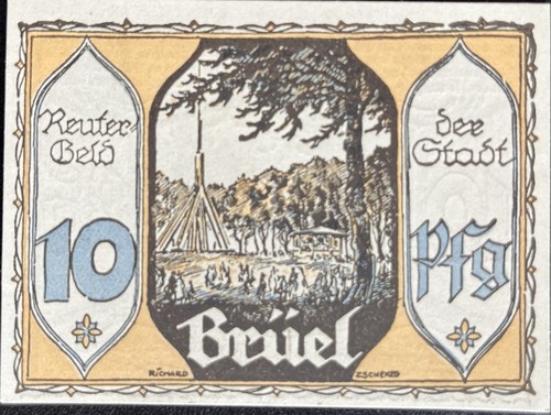 Pfennig brüel reutergeld - 10,