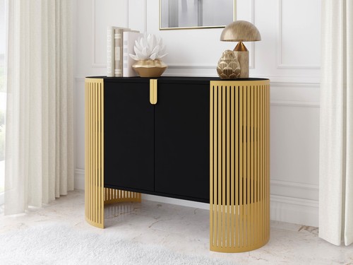 Kommode tosian gold mit - kommode,