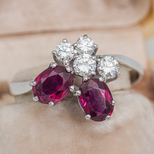 Vintage cocktail ring - -,