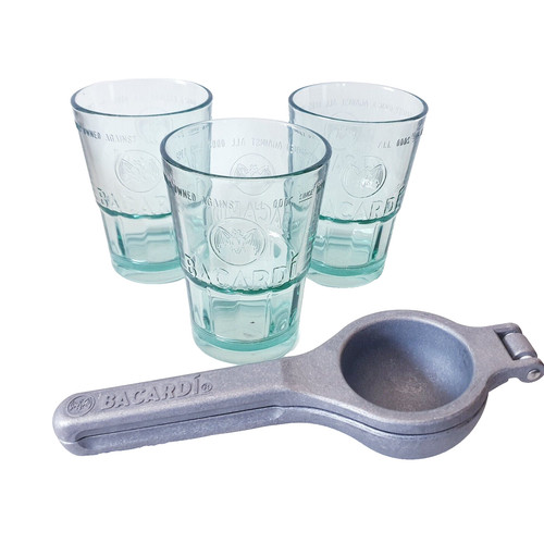 Bacardi set gläser l - set, 3