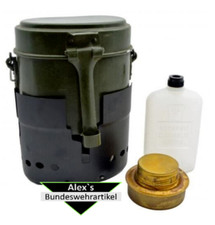 orig. schwed. Spirituskocher Kochgeschirr Feldkocher Camping Kocher Outdoor gebr