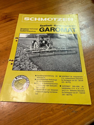 Prospekt schmotzer garomat - schmotzer,