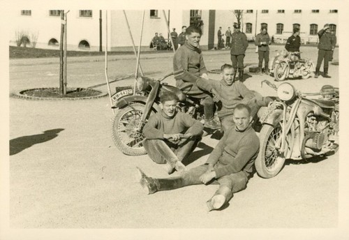 Wk2 foto wehrmacht motorrad - foto,