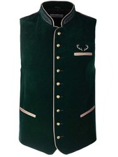 Trachtenweste Tim tanne Samt |