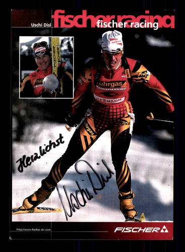 Uschi disl autogrammkarte - uschi,