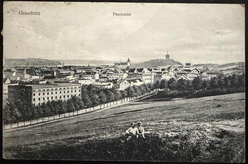 Graudenz panorama ak 1917 - panorama,
