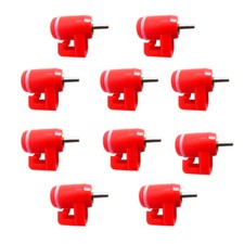 10 Stück Rot Automatischer