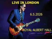 2 Tickets JOE BONAMASSA London 6.5.2026 Royal Albert Hall
