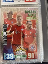 Match Attax 15/16 - 270 - ROBBEN, Mario GÖTZE & Franck RIBERY - Offensiv-Trio
