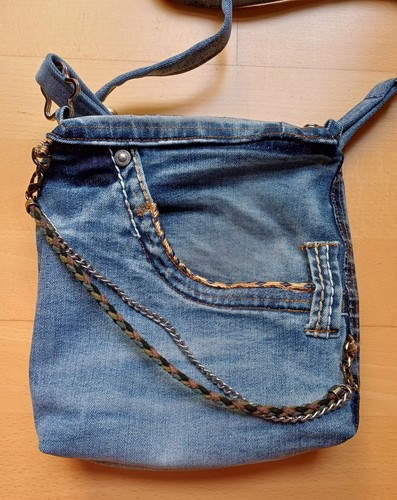 Umhängetasche recycling - umhängetasche,,