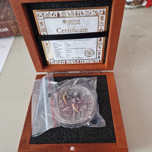 Niue 2021 sekhmet - 2, oz