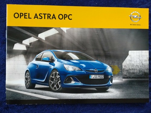 Opel astra opc - astra, prospekt