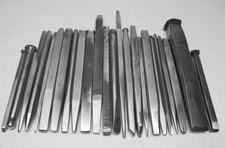 25 Ziselier und Facon Punzen Goldschmiedewerkzeug