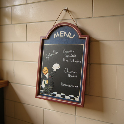 Koch kreidetafel memo menü - kreidetafel,