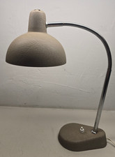 Vintage Schreibtischlampe HEXENHUT 50er 60er Jahre Schrumpflack Beige Frankreich