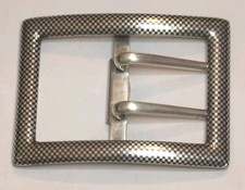 Gürtelschnalle mit Niello