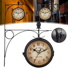 Bahnhofsuhr Doppelseitig