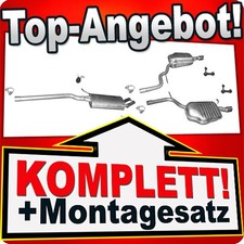 Auspuff für AUDI A4 (B6 B7) 1.8 T Turbo 20V Auspuffanlage