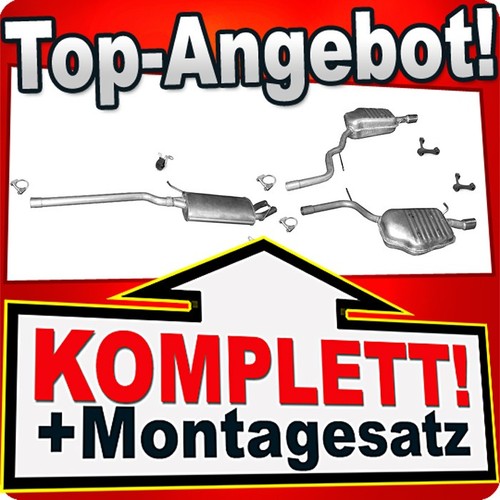 Auspuff für audi - audi, (b6