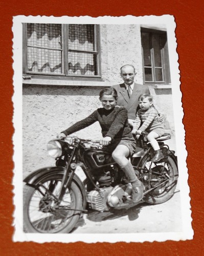 Altes privat foto motorrad - foto,
