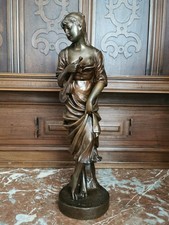 Große Bronze Skulptur F