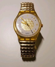Swatch Gent Flex Golden Waltz Armbanduhr GK142