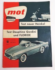 Roller Mobil Kleinwagen 1960 Nr 10 Text Dauphine Gordini Floride Heinkel Rolller