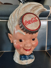 Coca Cola Sprite Boy Spardose Gusseisen Sammlerstück