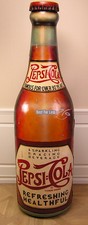 XL PEPSI COLA ANTIK FLASCHE