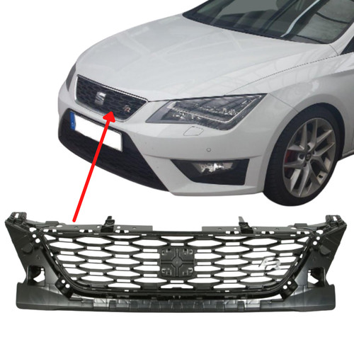 Kühlergrill für seat leon - kühlergrill, fr