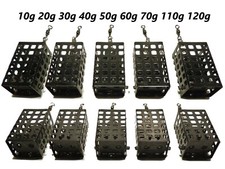 5 Stück Futterkorb Feederkorb Angelkorb 10g 20g 40g 50g 60g 70g 110g 120g 150g