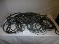 1x Drahtseil Ø 8mm Stahlseil Windenseil 5m mit Öse ex Bundeswehr (DS10)