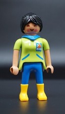 Playmobil Figur Frau schwarze Haare Nr. 7145
