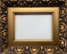 Bilderrahmen Antik Gold