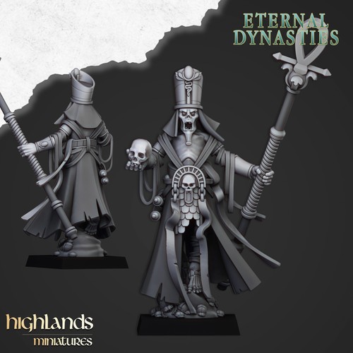 Dynasties ancient priester - 3x,