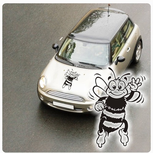 Biene auto aufkleber - biene,