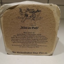 Bierdeckel Weihenstephan 80er