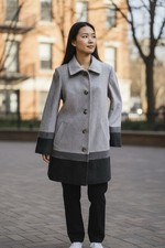 Damen Mantel Gr. 38 Farb-Mix