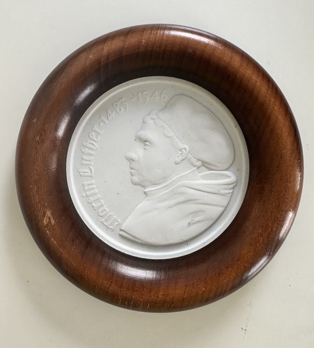 Porzellanmedaille martin - porzellanmedaille,