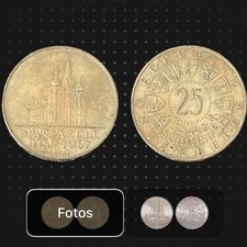 Österreich 25 Schilling, 800 Jahre Basilika Mariazell (1957)