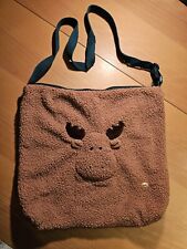 süße ELCH - Umhängetasche von  SUNKID -- braun--grüner Gurt--Elchkopf- mit RV