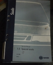 Saab 9000  900 Werkstatthandbuch  Special Tools Spezialwerkzeuge 1998