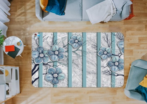 Zarte blaue blüten zhuc485 - 3d,