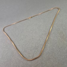 Feine Damen Halskette – Zierliche Modeschmuckkette in Goldoptik