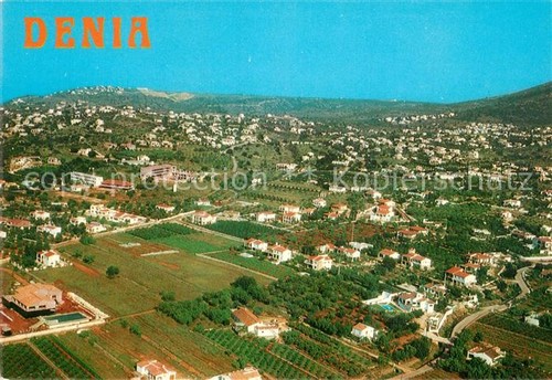 Denia fliegeraufnahme - denia,
