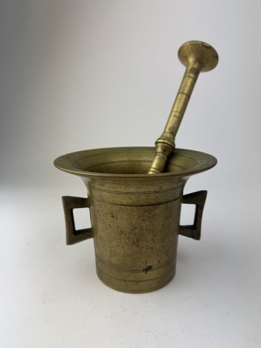 Antiker bronze mörser mit - bronze,